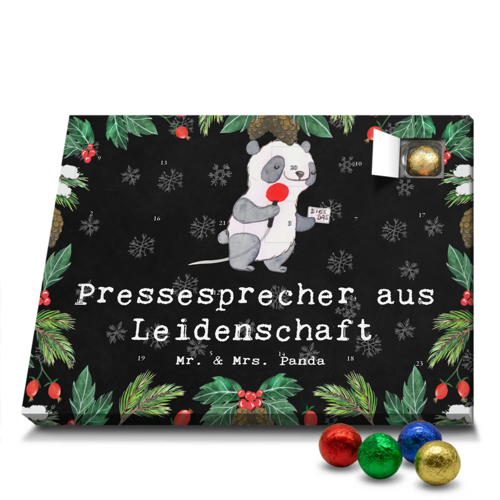 Schoko Adventskalender Pressesprecher Leidenschaft Adventskalender, Schokoladen Adventskalender, Schoko Adventskalender, Beruf, Ausbildung, Jubiläum, Abschied, Rente, Kollege, Kollegin, Geschenk, Schenken, Arbeitskollege, Mitarbeiter, Firma, Danke, Dankeschön