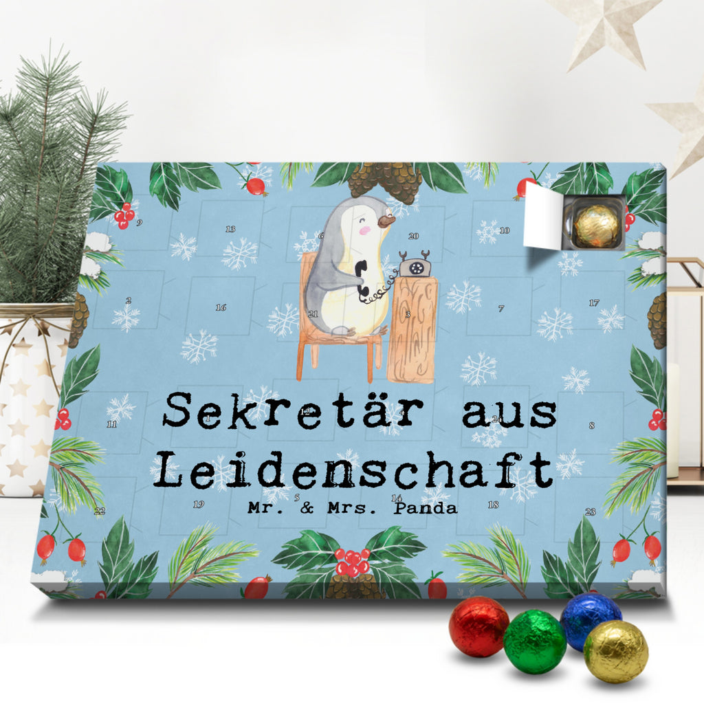 Schoko Adventskalender Sekretär Leidenschaft Adventskalender, Schokoladen Adventskalender, Schoko Adventskalender, Beruf, Ausbildung, Jubiläum, Abschied, Rente, Kollege, Kollegin, Geschenk, Schenken, Arbeitskollege, Mitarbeiter, Firma, Danke, Dankeschön