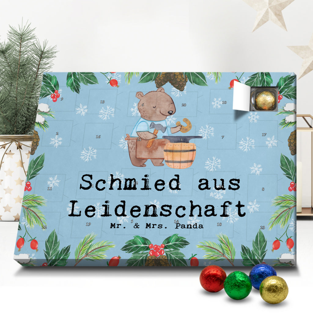 Schoko Adventskalender Schmied Leidenschaft Adventskalender, Schokoladen Adventskalender, Schoko Adventskalender, Beruf, Ausbildung, Jubiläum, Abschied, Rente, Kollege, Kollegin, Geschenk, Schenken, Arbeitskollege, Mitarbeiter, Firma, Danke, Dankeschön