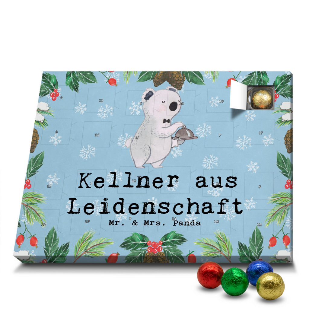 Schoko Adventskalender Kellner Leidenschaft Adventskalender, Schokoladen Adventskalender, Schoko Adventskalender, Beruf, Ausbildung, Jubiläum, Abschied, Rente, Kollege, Kollegin, Geschenk, Schenken, Arbeitskollege, Mitarbeiter, Firma, Danke, Dankeschön, Kellner, Servicekraft, Restaurant, Ober