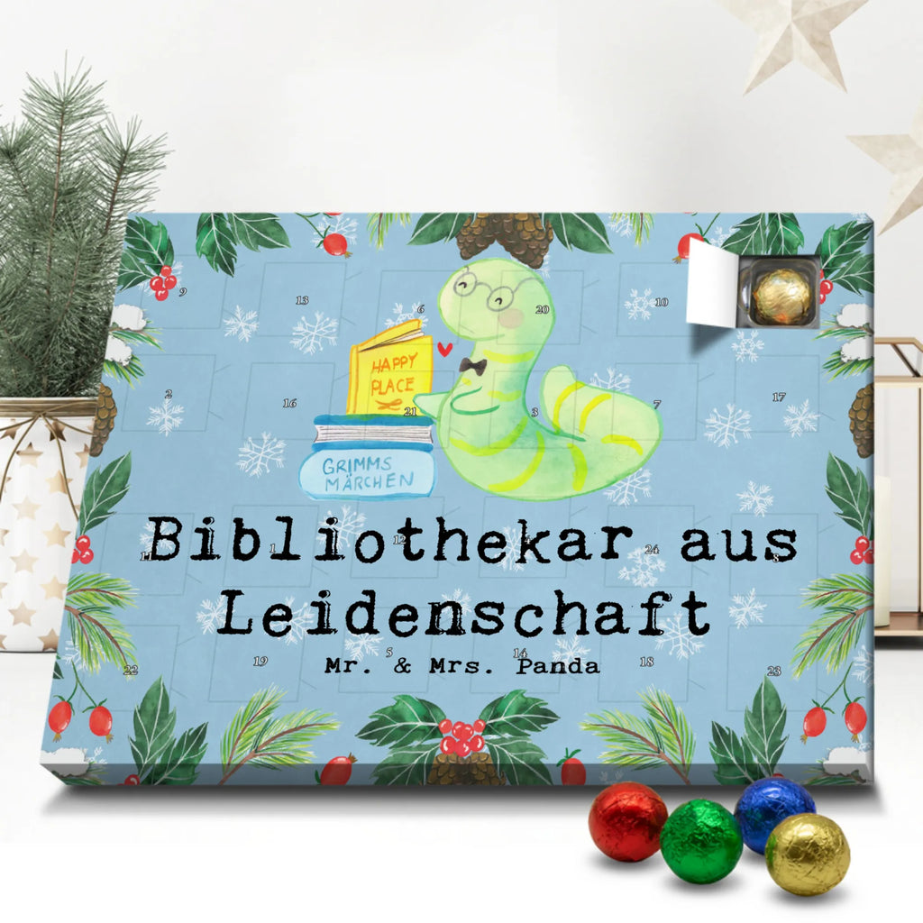 Schoko Adventskalender Bibliothekar Leidenschaft Adventskalender, Schokoladen Adventskalender, Schoko Adventskalender, Beruf, Ausbildung, Jubiläum, Abschied, Rente, Kollege, Kollegin, Geschenk, Schenken, Arbeitskollege, Mitarbeiter, Firma, Danke, Dankeschön, Bibliothekar, Buchhandlung, Bibliothek, Bücherwurm, Leseratte, Bücherliebe