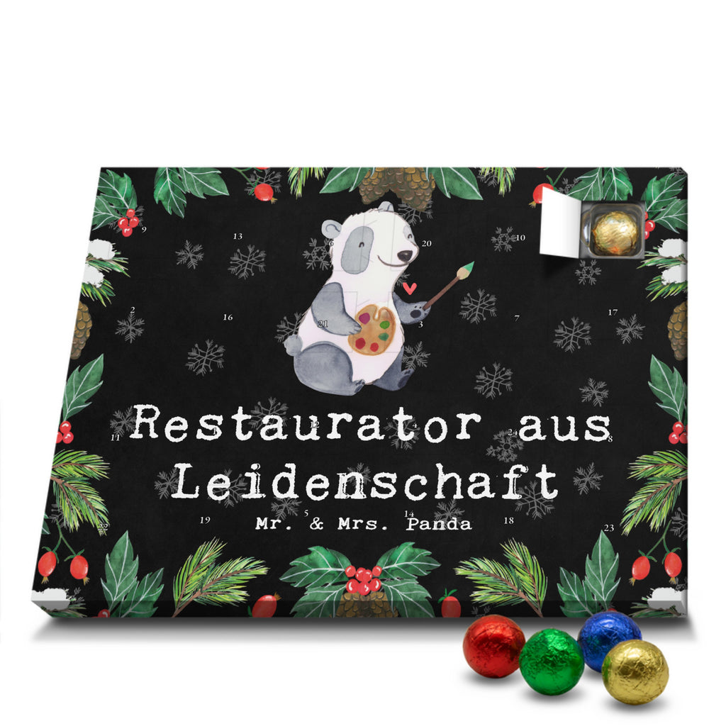 Schoko Adventskalender Restaurator Leidenschaft Adventskalender, Schokoladen Adventskalender, Schoko Adventskalender, Beruf, Ausbildung, Jubiläum, Abschied, Rente, Kollege, Kollegin, Geschenk, Schenken, Arbeitskollege, Mitarbeiter, Firma, Danke, Dankeschön