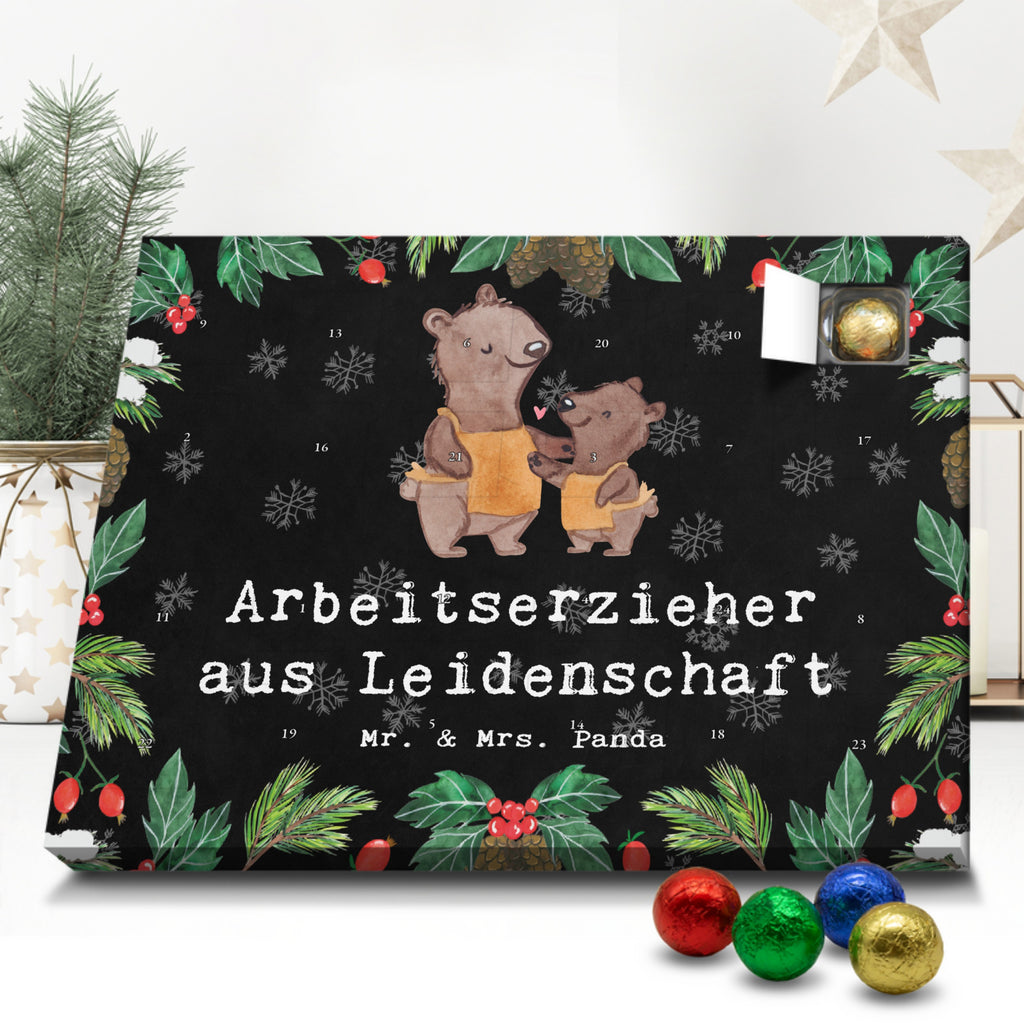 Schoko Adventskalender Arbeitserzieher Leidenschaft Adventskalender, Schokoladen Adventskalender, Schoko Adventskalender, Beruf, Ausbildung, Jubiläum, Abschied, Rente, Kollege, Kollegin, Geschenk, Schenken, Arbeitskollege, Mitarbeiter, Firma, Danke, Dankeschön, Arbeitserzieher, Arbeitspädagoge, Studium