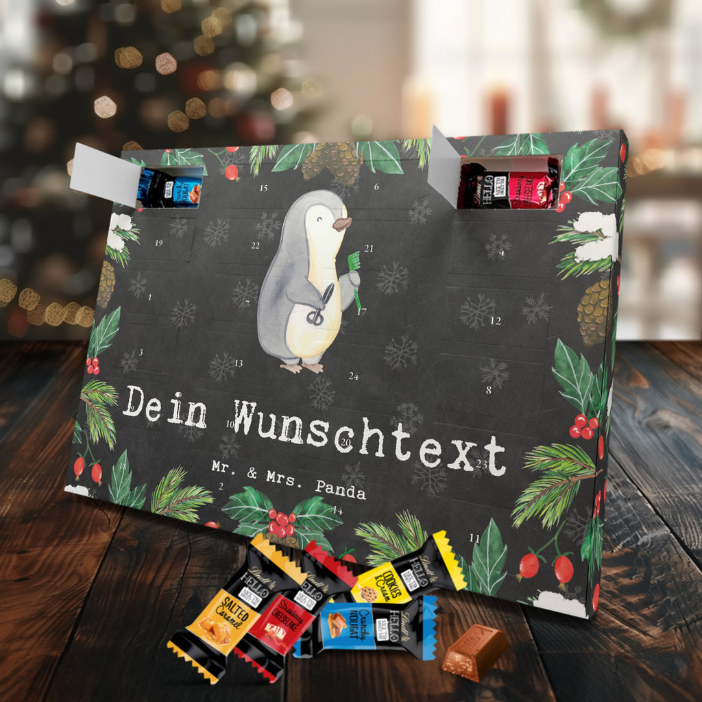 Personalisierter Markenschokolade Adventskalender Hairstylist Leidenschaft Personalisierter Adventskalender, Beruf, Ausbildung, Jubiläum, Abschied, Rente, Kollege, Kollegin, Geschenk, Schenken, Arbeitskollege, Mitarbeiter, Firma, Danke, Dankeschön, Frisör, Haarstylist, Hairstylist, Friseursalon, Barbier, Coiffeur, Eröffnung Friseur