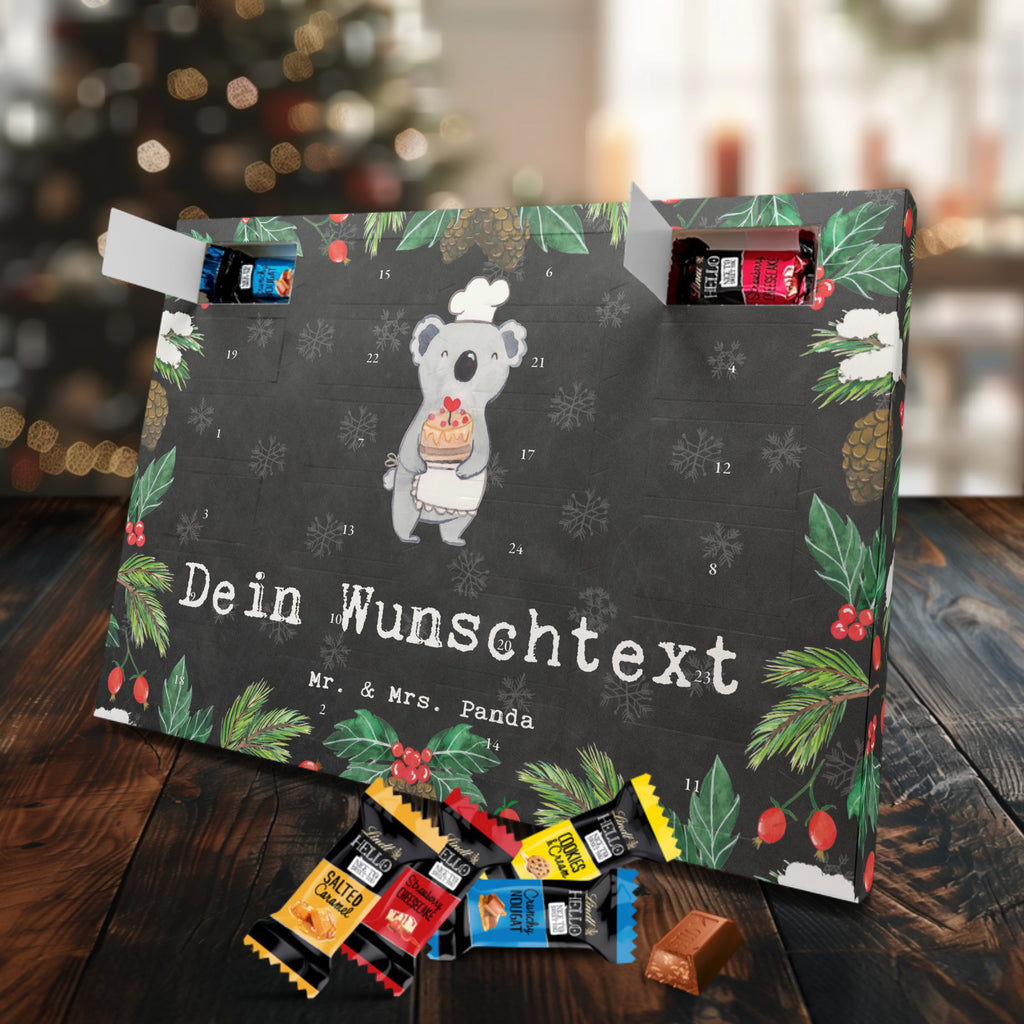 Personalisierter Markenschokolade Adventskalender Konditor Leidenschaft Personalisierter Adventskalender, Beruf, Ausbildung, Jubiläum, Abschied, Rente, Kollege, Kollegin, Geschenk, Schenken, Arbeitskollege, Mitarbeiter, Firma, Danke, Dankeschön, Konditor, Kuchenbäcker, Patissier, Confiseur, Bäcker