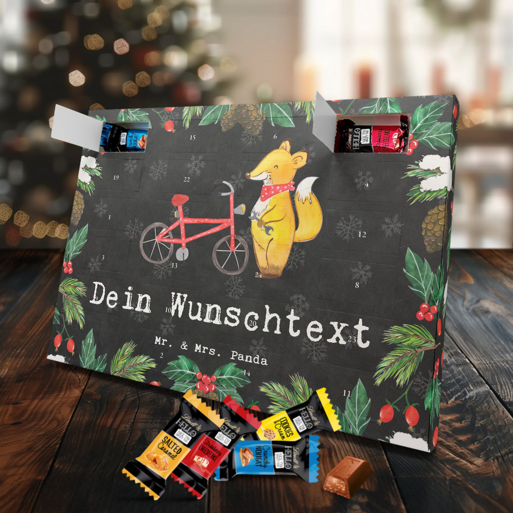 Personalisierter Markenschokolade Adventskalender Zweirad Mechatroniker Leidenschaft Personalisierter Adventskalender, Beruf, Ausbildung, Jubiläum, Abschied, Rente, Kollege, Kollegin, Geschenk, Schenken, Arbeitskollege, Mitarbeiter, Firma, Danke, Dankeschön