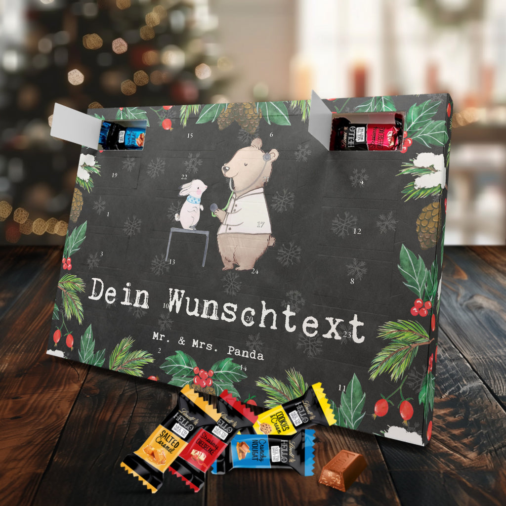 Personalisierter Markenschokolade Adventskalender Tierarzt Leidenschaft Personalisierter Adventskalender, Beruf, Ausbildung, Jubiläum, Abschied, Rente, Kollege, Kollegin, Geschenk, Schenken, Arbeitskollege, Mitarbeiter, Firma, Danke, Dankeschön