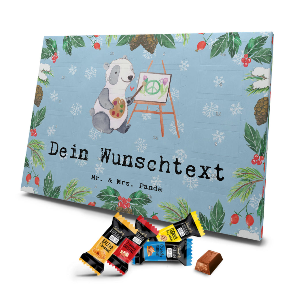 Personalisierter Markenschokolade Adventskalender Künstler Leidenschaft Personalisierter Adventskalender, Beruf, Ausbildung, Jubiläum, Abschied, Rente, Kollege, Kollegin, Geschenk, Schenken, Arbeitskollege, Mitarbeiter, Firma, Danke, Dankeschön, Künstler, Maler, Kunstmaler, Galerie Eröffnung, Kunstschule