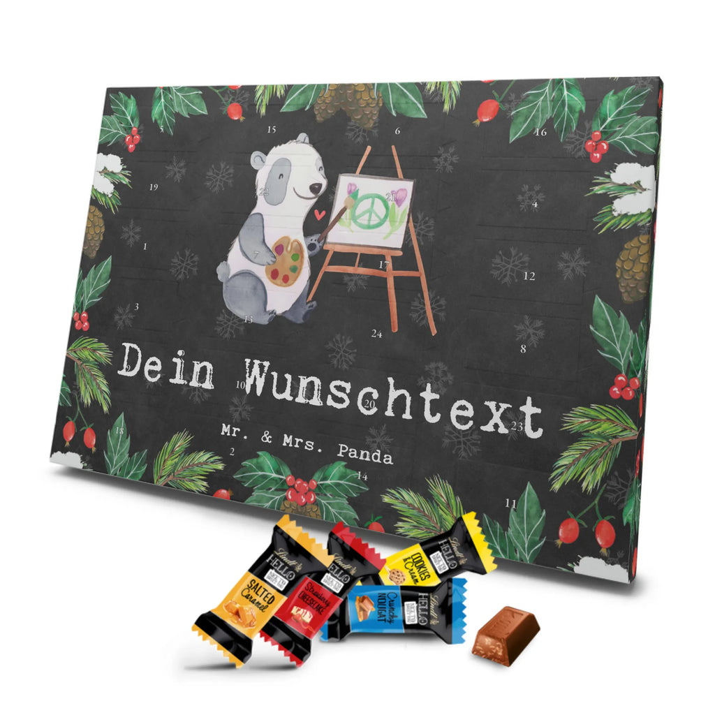 Personalisierter Markenschokolade Adventskalender Künstler Leidenschaft Personalisierter Adventskalender, Beruf, Ausbildung, Jubiläum, Abschied, Rente, Kollege, Kollegin, Geschenk, Schenken, Arbeitskollege, Mitarbeiter, Firma, Danke, Dankeschön, Künstler, Maler, Kunstmaler, Galerie Eröffnung, Kunstschule