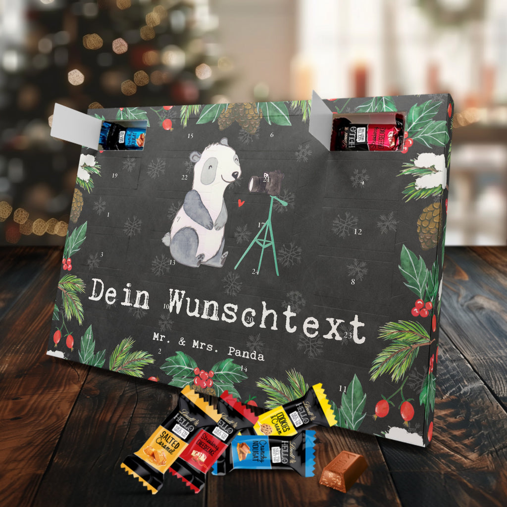 Personalisierter Markenschokolade Adventskalender Vlogger Leidenschaft Personalisierter Adventskalender, Beruf, Ausbildung, Jubiläum, Abschied, Rente, Kollege, Kollegin, Geschenk, Schenken, Arbeitskollege, Mitarbeiter, Firma, Danke, Dankeschön