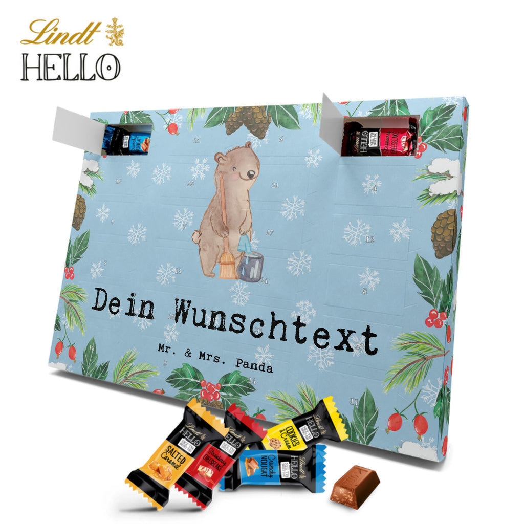 Personalisierter Markenschokolade Adventskalender Reinigungskraft Leidenschaft Personalisierter Adventskalender, Beruf, Ausbildung, Jubiläum, Abschied, Rente, Kollege, Kollegin, Geschenk, Schenken, Arbeitskollege, Mitarbeiter, Firma, Danke, Dankeschön