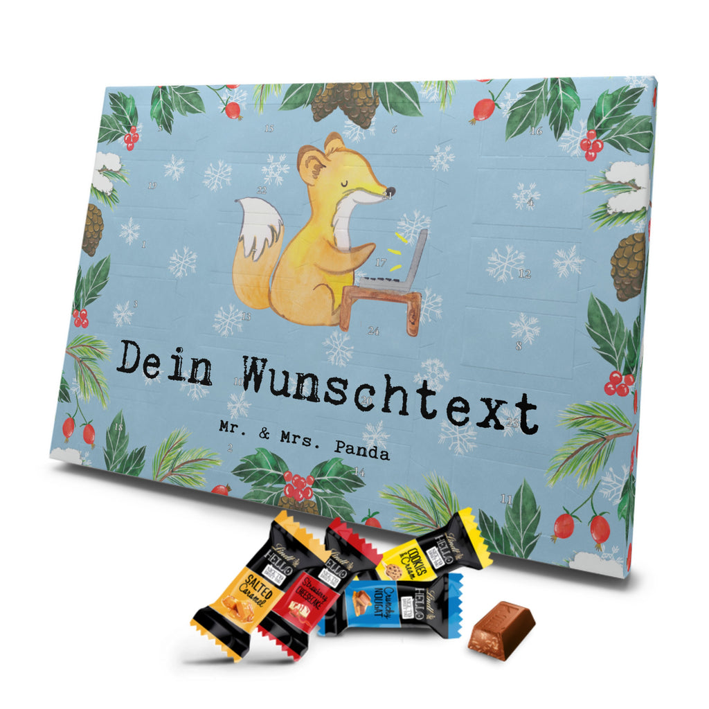 Personalisierter Markenschokolade Adventskalender Assistent Leidenschaft Personalisierter Adventskalender, Beruf, Ausbildung, Jubiläum, Abschied, Rente, Kollege, Kollegin, Geschenk, Schenken, Arbeitskollege, Mitarbeiter, Firma, Danke, Dankeschön