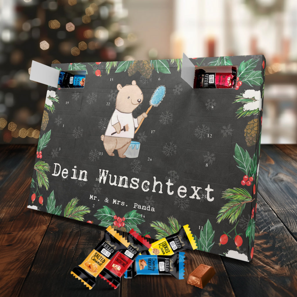 Personalisierter Markenschokolade Adventskalender Maler Leidenschaft Personalisierter Adventskalender, Beruf, Ausbildung, Jubiläum, Abschied, Rente, Kollege, Kollegin, Geschenk, Schenken, Arbeitskollege, Mitarbeiter, Firma, Danke, Dankeschön, Maler, Malermeister, Gesellenprüfung, Meisterprüfung, Malerbetrieb