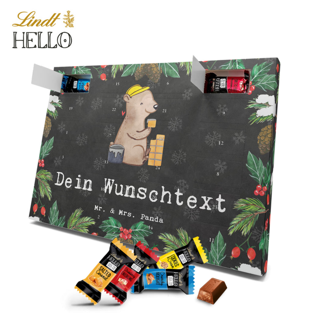 Personalisierter Markenschokolade Adventskalender Maurer Leidenschaft Personalisierter Adventskalender, Beruf, Ausbildung, Jubiläum, Abschied, Rente, Kollege, Kollegin, Geschenk, Schenken, Arbeitskollege, Mitarbeiter, Firma, Danke, Dankeschön, Maurer, Maurermeister, Gesellenprüfung, Handwerker, Maurerbetrieb