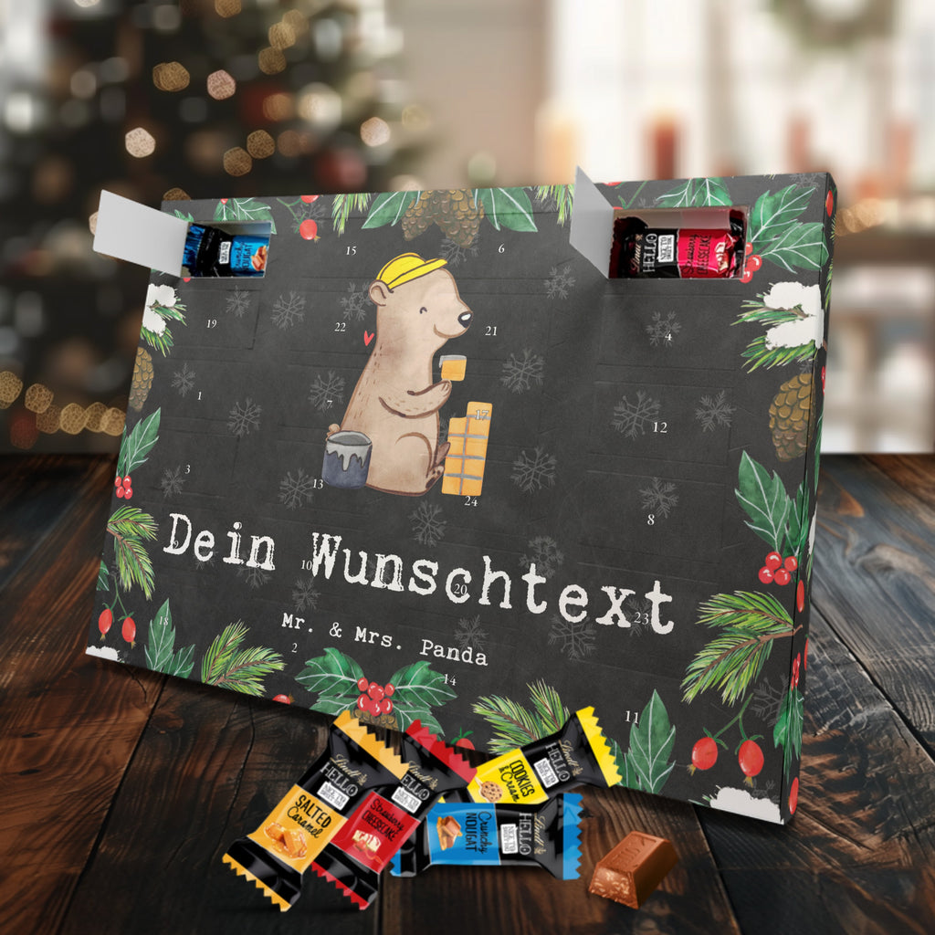 Personalisierter Markenschokolade Adventskalender Maurer Leidenschaft Personalisierter Adventskalender, Beruf, Ausbildung, Jubiläum, Abschied, Rente, Kollege, Kollegin, Geschenk, Schenken, Arbeitskollege, Mitarbeiter, Firma, Danke, Dankeschön, Maurer, Maurermeister, Gesellenprüfung, Handwerker, Maurerbetrieb