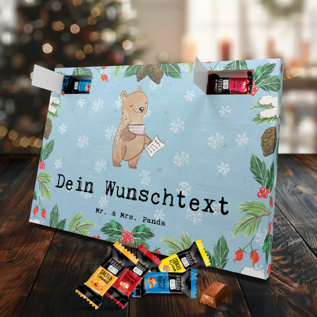 Personalisierter Markenschokolade Adventskalender Insolvenzverwalter Leidenschaft Personalisierter Adventskalender, Beruf, Ausbildung, Jubiläum, Abschied, Rente, Kollege, Kollegin, Geschenk, Schenken, Arbeitskollege, Mitarbeiter, Firma, Danke, Dankeschön