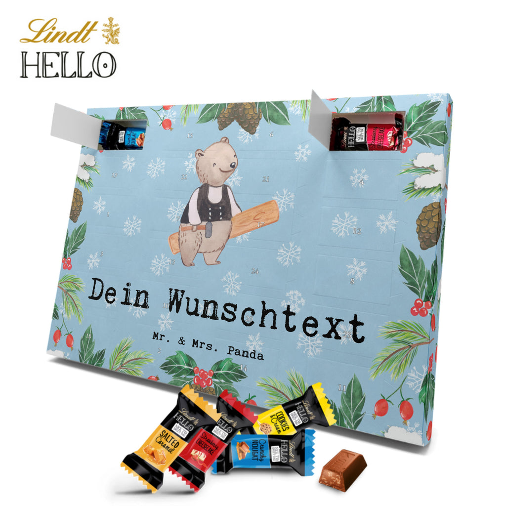 Personalisierter Markenschokolade Adventskalender Zimmermann Leidenschaft Personalisierter Adventskalender, Beruf, Ausbildung, Jubiläum, Abschied, Rente, Kollege, Kollegin, Geschenk, Schenken, Arbeitskollege, Mitarbeiter, Firma, Danke, Dankeschön