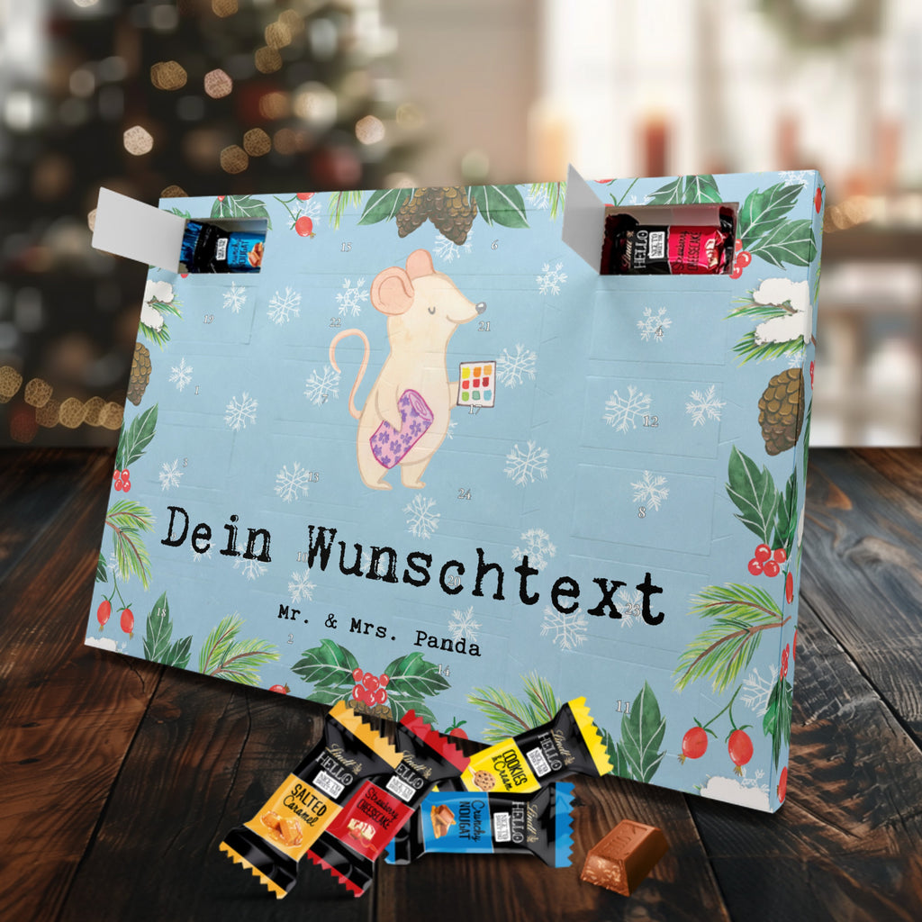 Personalisierter Markenschokolade Adventskalender Raumausstatter Leidenschaft Personalisierter Adventskalender, Beruf, Ausbildung, Jubiläum, Abschied, Rente, Kollege, Kollegin, Geschenk, Schenken, Arbeitskollege, Mitarbeiter, Firma, Danke, Dankeschön