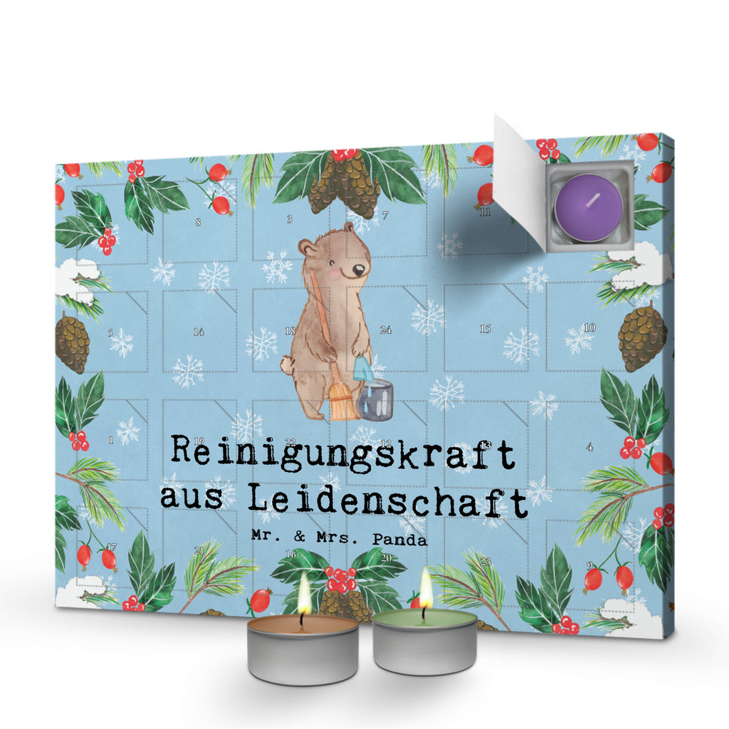 Duftkerzen Adventskalender Reinigungskraft Leidenschaft Adventskalender, Kerzen Adventskalender, Duftkerzen Adventskalender, Beruf, Ausbildung, Jubiläum, Abschied, Rente, Kollege, Kollegin, Geschenk, Schenken, Arbeitskollege, Mitarbeiter, Firma, Danke, Dankeschön