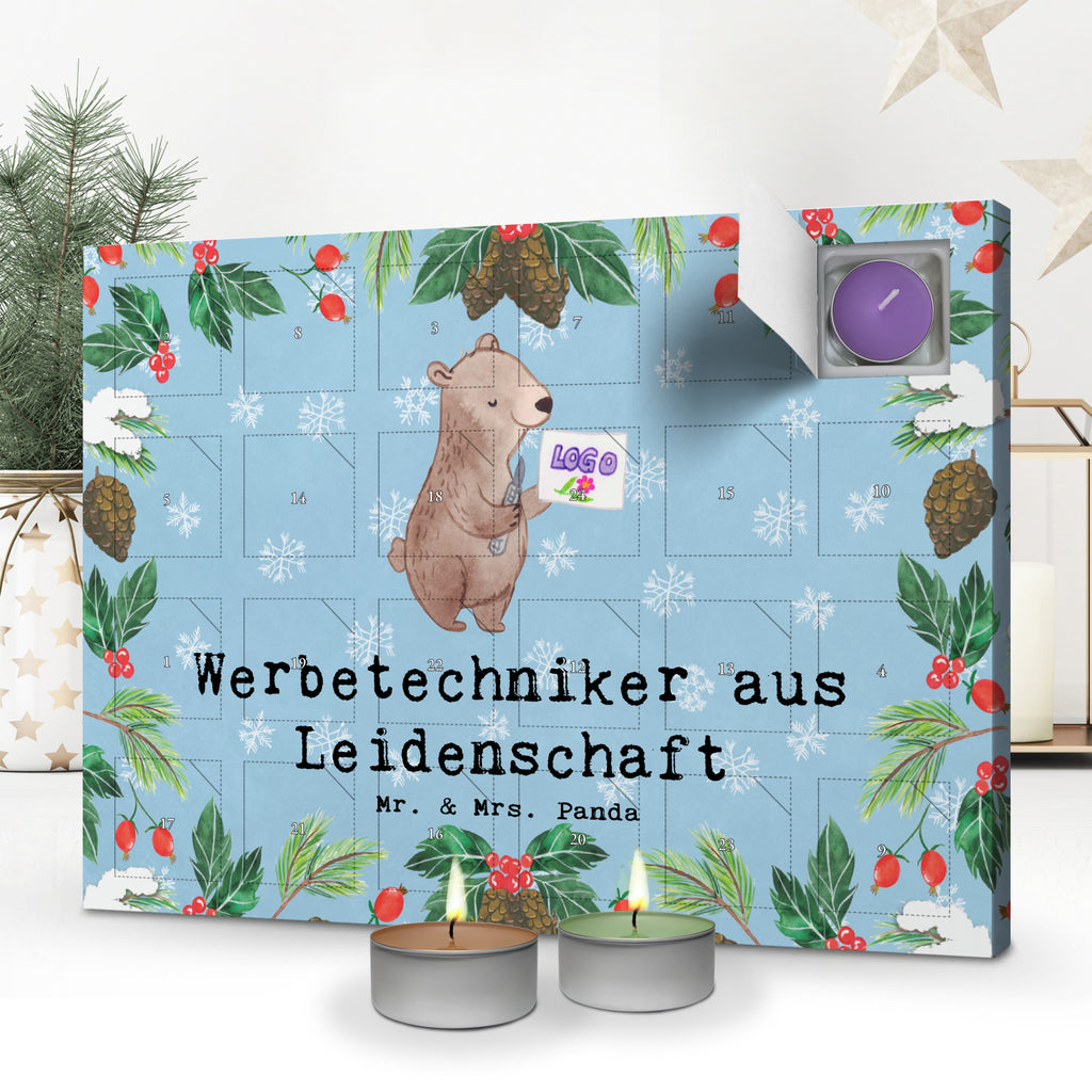 Duftkerzen Adventskalender Werbetechniker Leidenschaft Adventskalender, Kerzen Adventskalender, Duftkerzen Adventskalender, Beruf, Ausbildung, Jubiläum, Abschied, Rente, Kollege, Kollegin, Geschenk, Schenken, Arbeitskollege, Mitarbeiter, Firma, Danke, Dankeschön