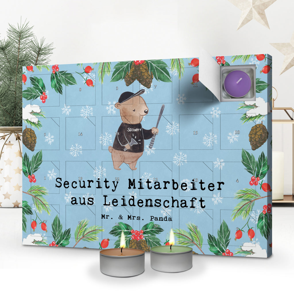 Duftkerzen Adventskalender Security Mitarbeiter Leidenschaft Adventskalender, Kerzen Adventskalender, Duftkerzen Adventskalender, Beruf, Ausbildung, Jubiläum, Abschied, Rente, Kollege, Kollegin, Geschenk, Schenken, Arbeitskollege, Mitarbeiter, Firma, Danke, Dankeschön