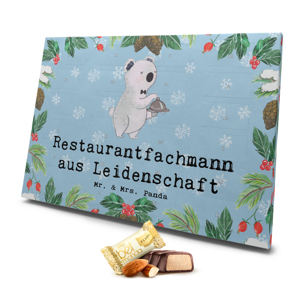 Marzipan Adventskalender Restaurantfachmann Leidenschaft Marzipan Adventskalender, Beruf, Ausbildung, Jubiläum, Abschied, Rente, Kollege, Kollegin, Geschenk, Schenken, Arbeitskollege, Mitarbeiter, Firma, Danke, Dankeschön