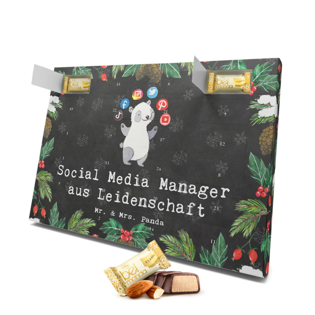 Marzipan Adventskalender Social Media Manager Leidenschaft Marzipan Adventskalender, Beruf, Ausbildung, Jubiläum, Abschied, Rente, Kollege, Kollegin, Geschenk, Schenken, Arbeitskollege, Mitarbeiter, Firma, Danke, Dankeschön