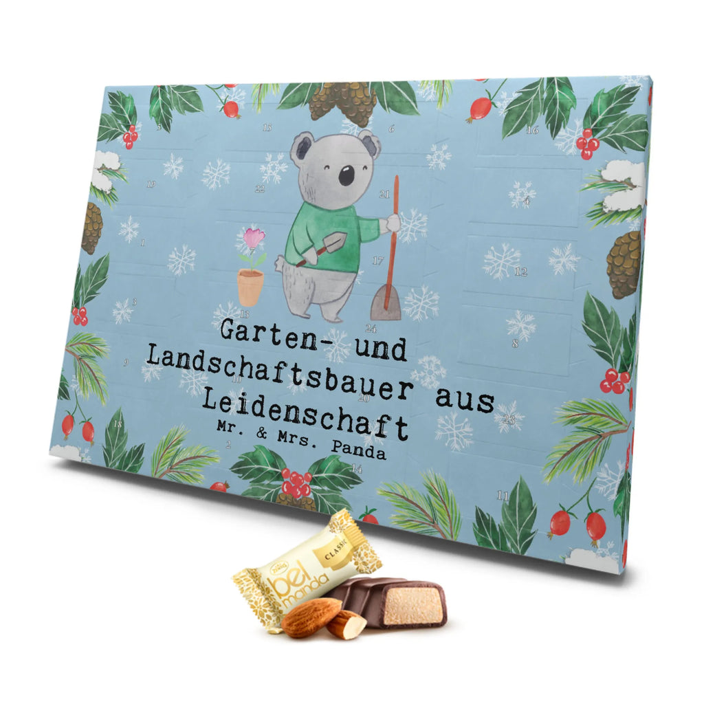 Marzipan Adventskalender Garten- und Landschaftsbauer Leidenschaft Marzipan Adventskalender, Beruf, Ausbildung, Jubiläum, Abschied, Rente, Kollege, Kollegin, Geschenk, Schenken, Arbeitskollege, Mitarbeiter, Firma, Danke, Dankeschön, Gärtner, Gartenplaner, Gärtnerei, Gartenbau, Hobbygärtner, Garten- und Landschaftsbauer