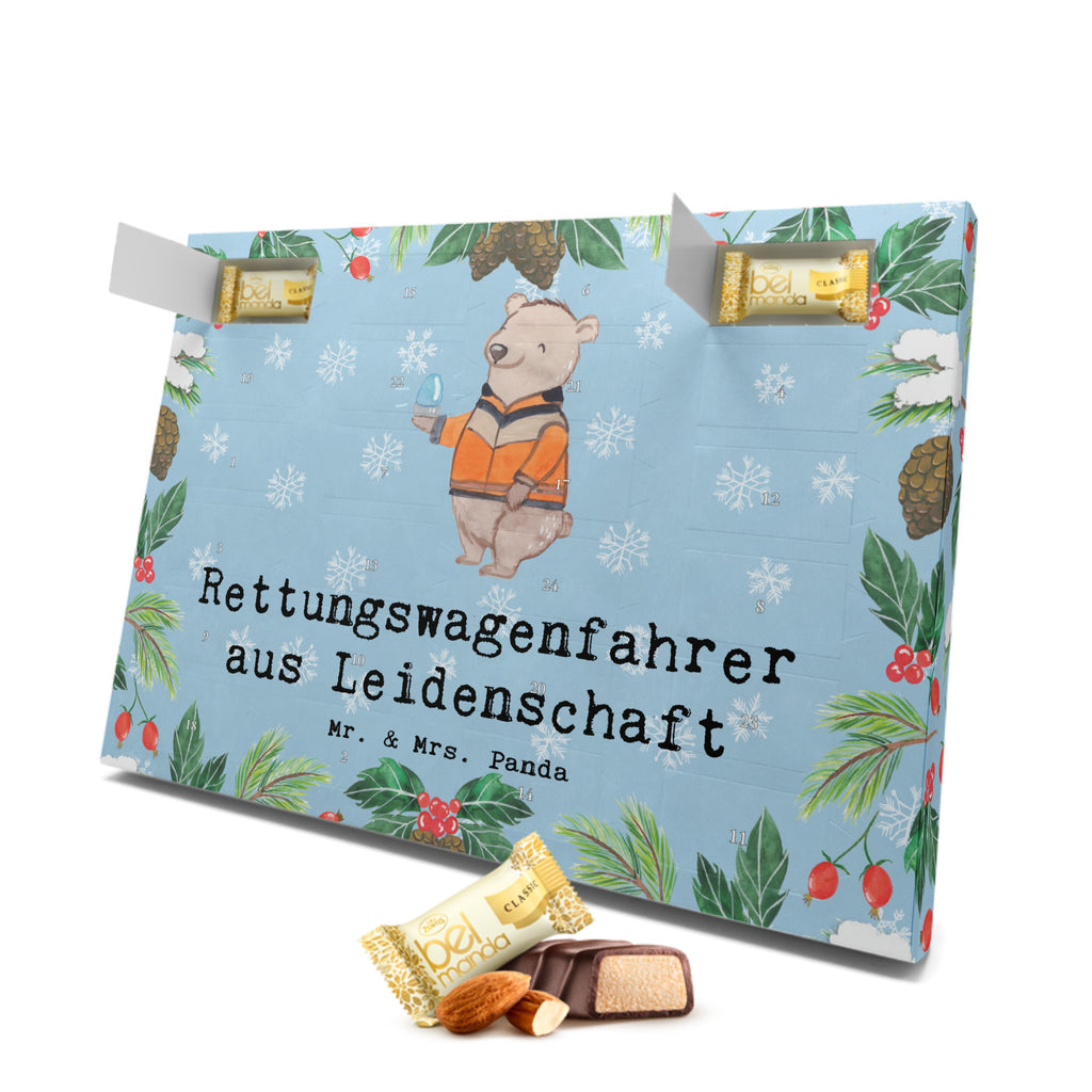 Marzipan Adventskalender Rettungswagenfahrer Leidenschaft Marzipan Adventskalender, Beruf, Ausbildung, Jubiläum, Abschied, Rente, Kollege, Kollegin, Geschenk, Schenken, Arbeitskollege, Mitarbeiter, Firma, Danke, Dankeschön