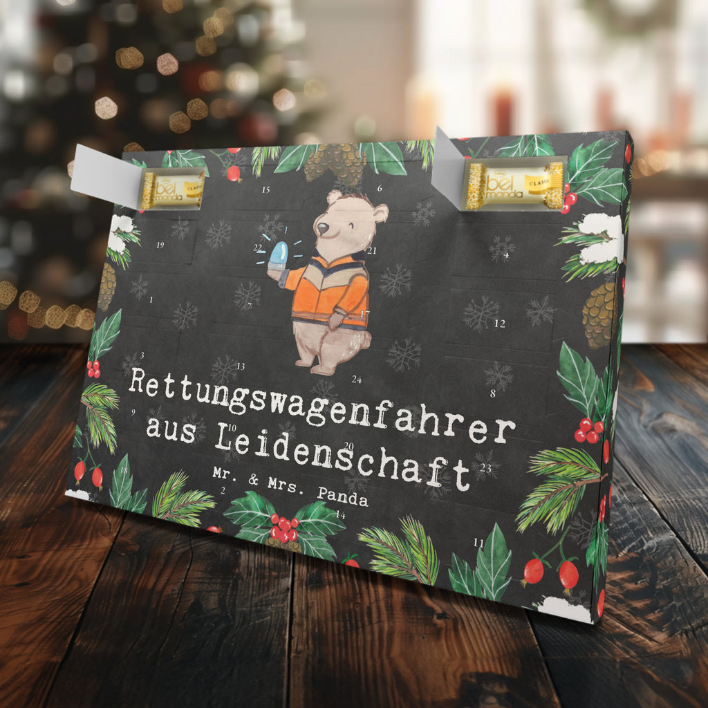 Marzipan Adventskalender Rettungswagenfahrer Leidenschaft Marzipan Adventskalender, Beruf, Ausbildung, Jubiläum, Abschied, Rente, Kollege, Kollegin, Geschenk, Schenken, Arbeitskollege, Mitarbeiter, Firma, Danke, Dankeschön