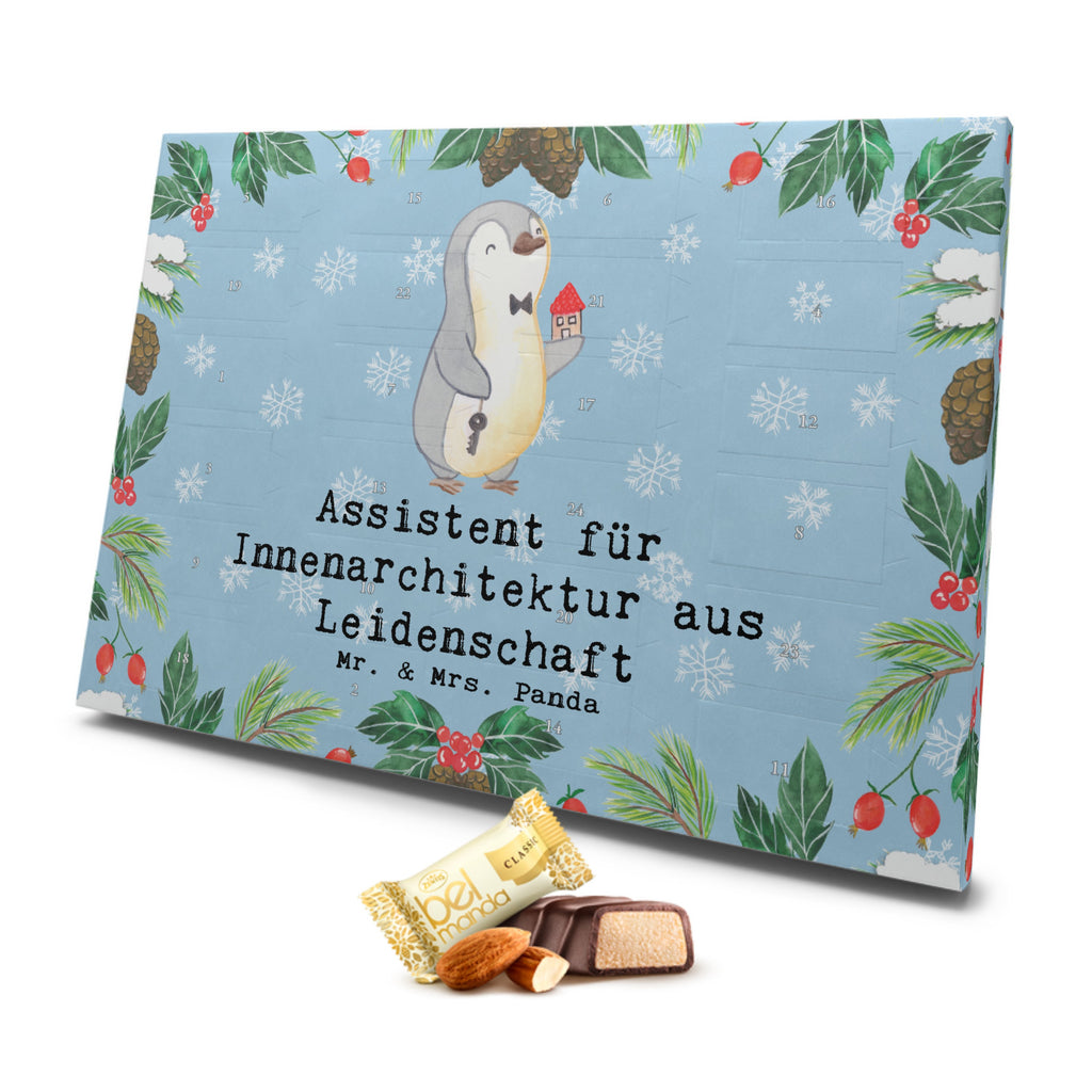 Marzipan Adventskalender Assistent für Innenarchitektur Leidenschaft Marzipan Adventskalender, Beruf, Ausbildung, Jubiläum, Abschied, Rente, Kollege, Kollegin, Geschenk, Schenken, Arbeitskollege, Mitarbeiter, Firma, Danke, Dankeschön