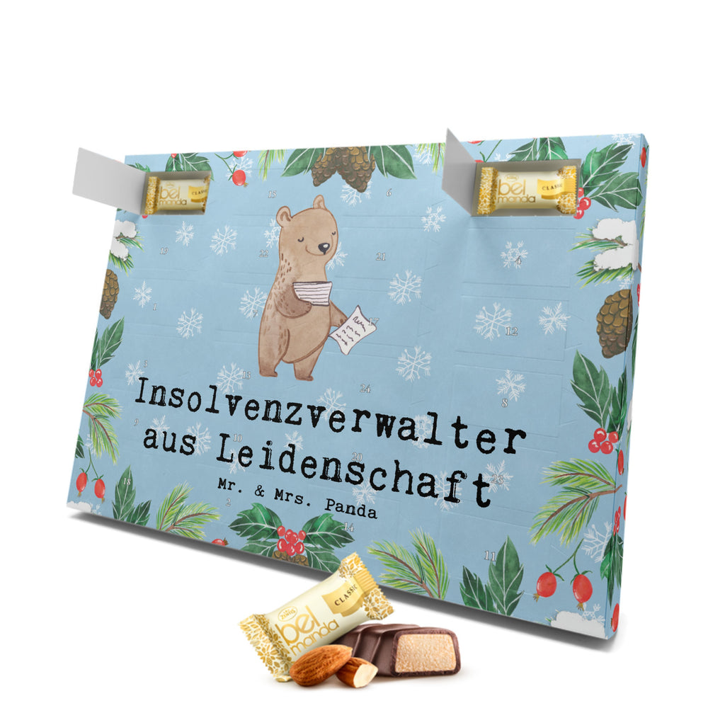 Marzipan Adventskalender Insolvenzverwalter Leidenschaft Marzipan Adventskalender, Beruf, Ausbildung, Jubiläum, Abschied, Rente, Kollege, Kollegin, Geschenk, Schenken, Arbeitskollege, Mitarbeiter, Firma, Danke, Dankeschön