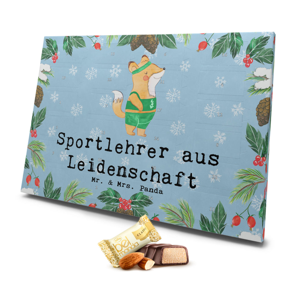 Marzipan Adventskalender Sportlehrer Leidenschaft Marzipan Adventskalender, Beruf, Ausbildung, Jubiläum, Abschied, Rente, Kollege, Kollegin, Geschenk, Schenken, Arbeitskollege, Mitarbeiter, Firma, Danke, Dankeschön