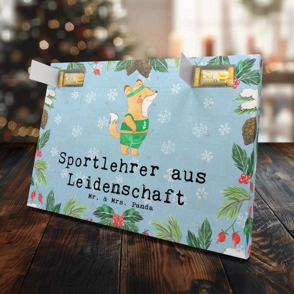 Marzipan Adventskalender Sportlehrer Leidenschaft Marzipan Adventskalender, Beruf, Ausbildung, Jubiläum, Abschied, Rente, Kollege, Kollegin, Geschenk, Schenken, Arbeitskollege, Mitarbeiter, Firma, Danke, Dankeschön