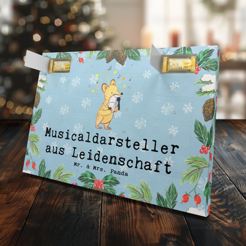 Marzipan Adventskalender Musicaldarsteller Leidenschaft Marzipan Adventskalender, Beruf, Ausbildung, Jubiläum, Abschied, Rente, Kollege, Kollegin, Geschenk, Schenken, Arbeitskollege, Mitarbeiter, Firma, Danke, Dankeschön