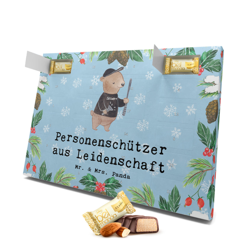 Marzipan Adventskalender Personenschützer Leidenschaft Marzipan Adventskalender, Beruf, Ausbildung, Jubiläum, Abschied, Rente, Kollege, Kollegin, Geschenk, Schenken, Arbeitskollege, Mitarbeiter, Firma, Danke, Dankeschön, Bodyguard, Personenschützer