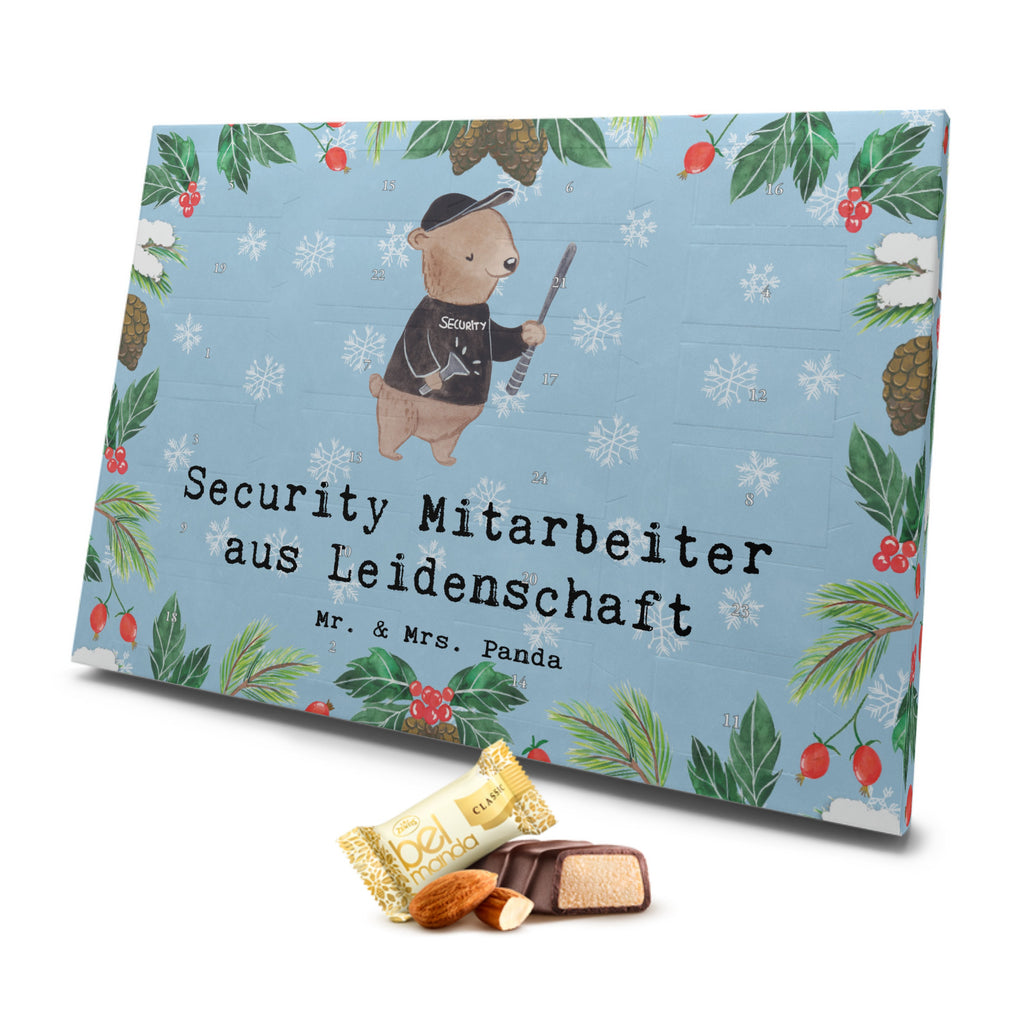 Marzipan Adventskalender Security Mitarbeiter Leidenschaft Marzipan Adventskalender, Beruf, Ausbildung, Jubiläum, Abschied, Rente, Kollege, Kollegin, Geschenk, Schenken, Arbeitskollege, Mitarbeiter, Firma, Danke, Dankeschön