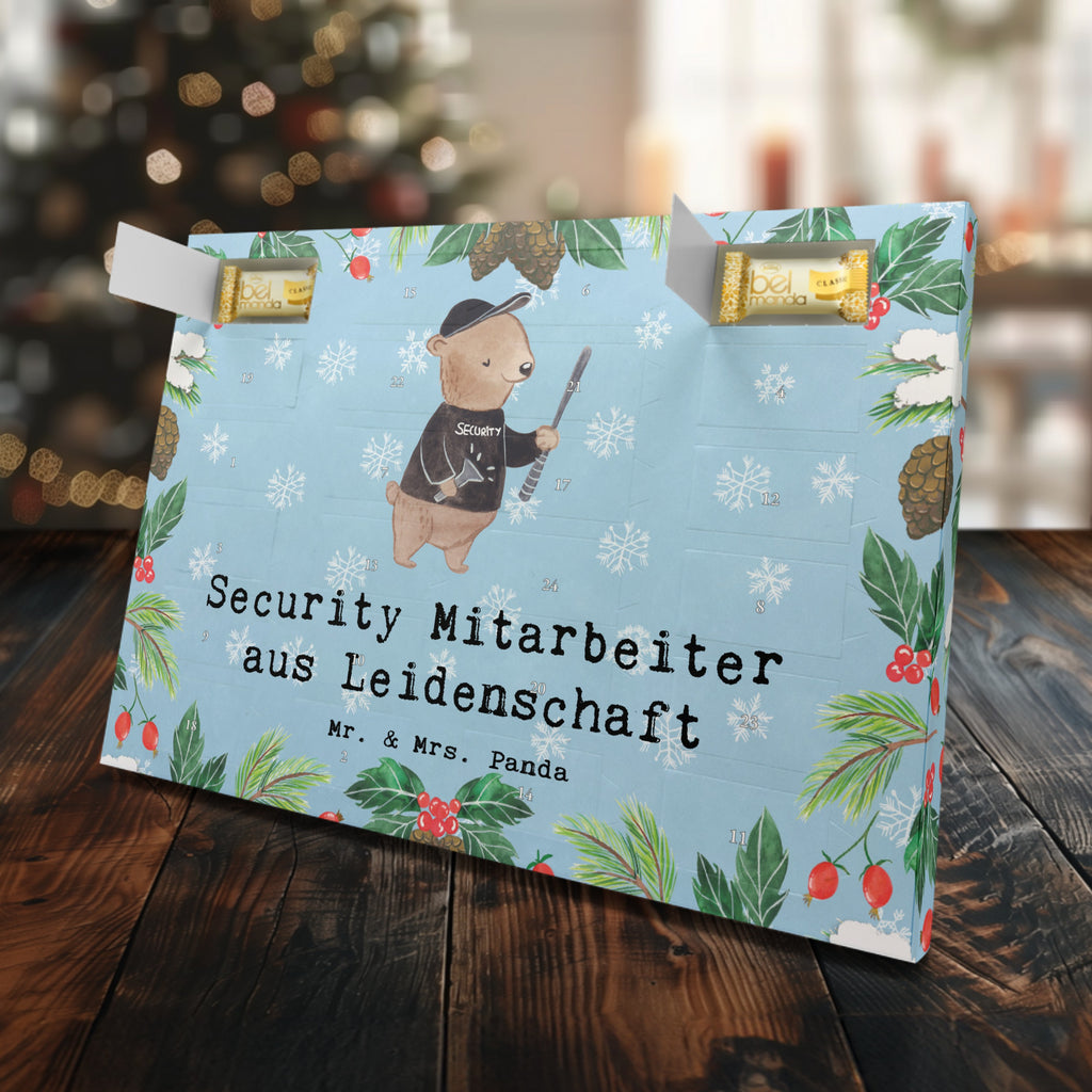 Marzipan Adventskalender Security Mitarbeiter Leidenschaft Marzipan Adventskalender, Beruf, Ausbildung, Jubiläum, Abschied, Rente, Kollege, Kollegin, Geschenk, Schenken, Arbeitskollege, Mitarbeiter, Firma, Danke, Dankeschön