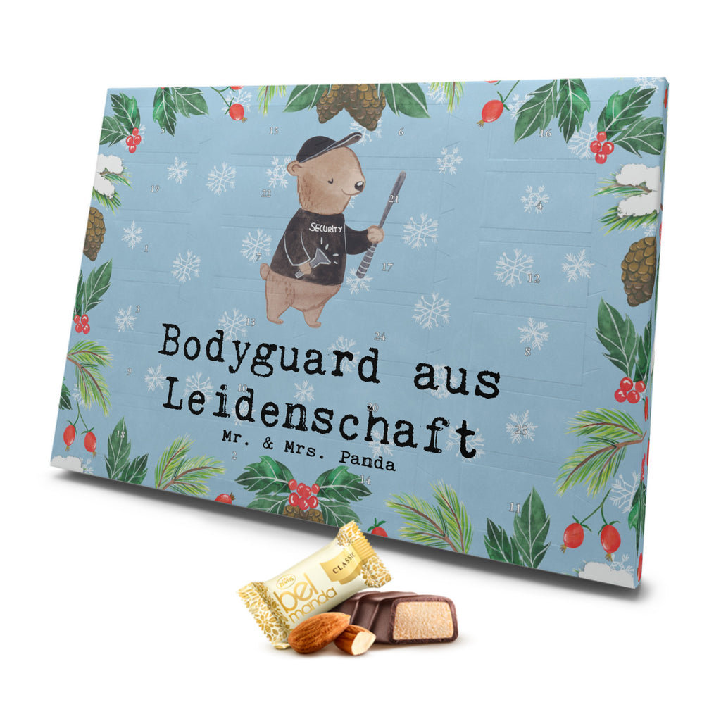 Marzipan Adventskalender Bodyguard Leidenschaft Marzipan Adventskalender, Beruf, Ausbildung, Jubiläum, Abschied, Rente, Kollege, Kollegin, Geschenk, Schenken, Arbeitskollege, Mitarbeiter, Firma, Danke, Dankeschön, Bodyguard, Personenschützer