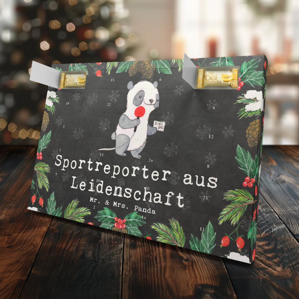 Marzipan Adventskalender Sportreporter Leidenschaft Marzipan Adventskalender, Beruf, Ausbildung, Jubiläum, Abschied, Rente, Kollege, Kollegin, Geschenk, Schenken, Arbeitskollege, Mitarbeiter, Firma, Danke, Dankeschön