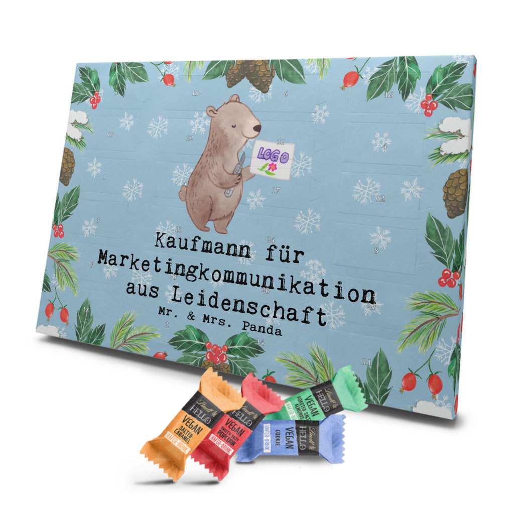 Veganer Adventskalender Kaufmann für Marketingkommunikation Leidenschaft Schokoladen Adventskalender, Beruf, Ausbildung, Jubiläum, Abschied, Rente, Kollege, Kollegin, Geschenk, Schenken, Arbeitskollege, Mitarbeiter, Firma, Danke, Dankeschön