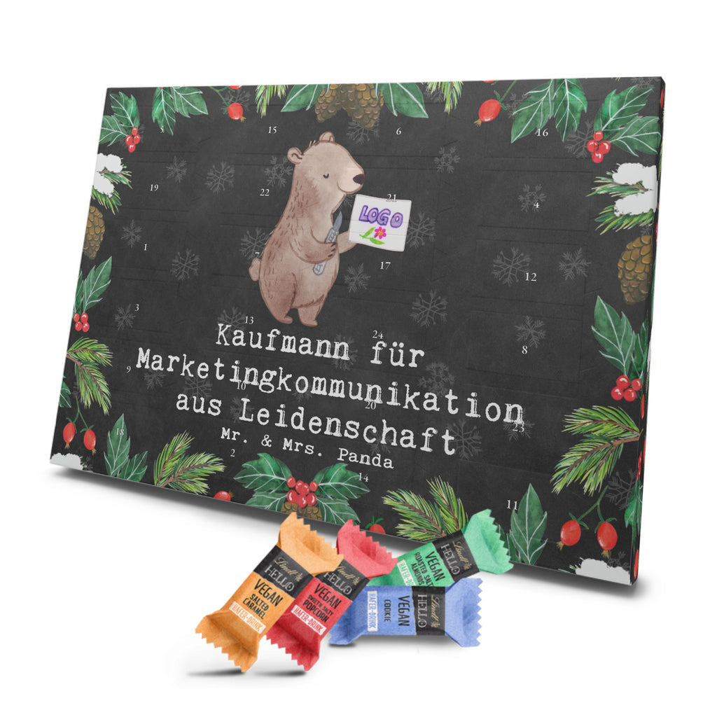 Veganer Adventskalender Kaufmann für Marketingkommunikation Leidenschaft Schokoladen Adventskalender, Beruf, Ausbildung, Jubiläum, Abschied, Rente, Kollege, Kollegin, Geschenk, Schenken, Arbeitskollege, Mitarbeiter, Firma, Danke, Dankeschön