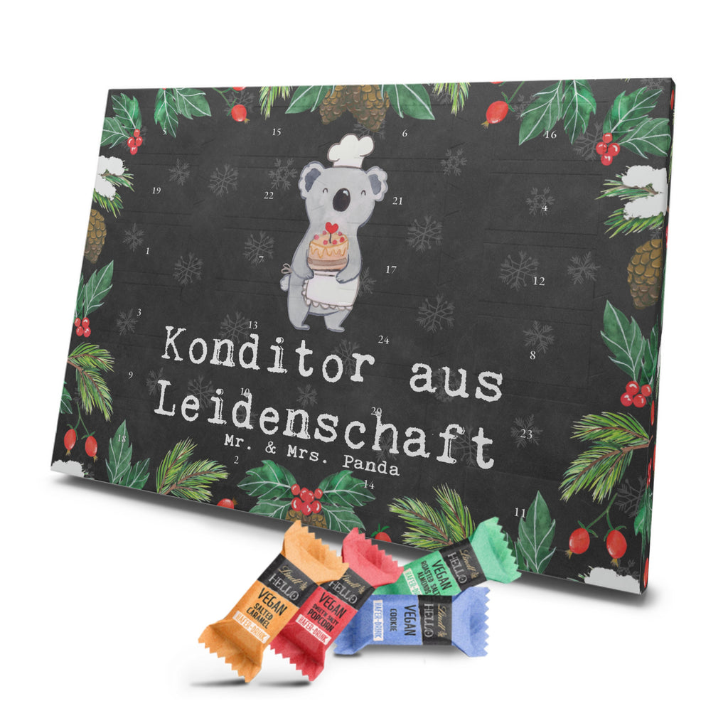 Veganer Adventskalender Konditor Leidenschaft Schokoladen Adventskalender, Beruf, Ausbildung, Jubiläum, Abschied, Rente, Kollege, Kollegin, Geschenk, Schenken, Arbeitskollege, Mitarbeiter, Firma, Danke, Dankeschön, Konditor, Kuchenbäcker, Patissier, Confiseur, Bäcker