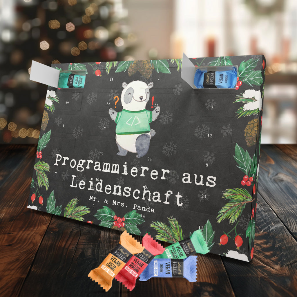 Veganer Adventskalender Programmierer Leidenschaft Schokoladen Adventskalender, Beruf, Ausbildung, Jubiläum, Abschied, Rente, Kollege, Kollegin, Geschenk, Schenken, Arbeitskollege, Mitarbeiter, Firma, Danke, Dankeschön, Programmierer, Softwareingenieur, Softwarentwickler, Computerfreak, Datenverarbeiter, Computerfachmann, IT-Spezialist, Nerd