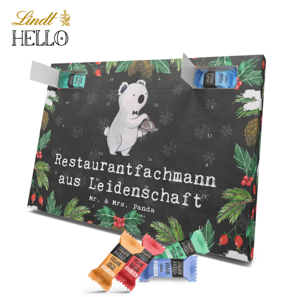 Veganer Adventskalender Restaurantfachmann Leidenschaft Schokoladen Adventskalender, Beruf, Ausbildung, Jubiläum, Abschied, Rente, Kollege, Kollegin, Geschenk, Schenken, Arbeitskollege, Mitarbeiter, Firma, Danke, Dankeschön