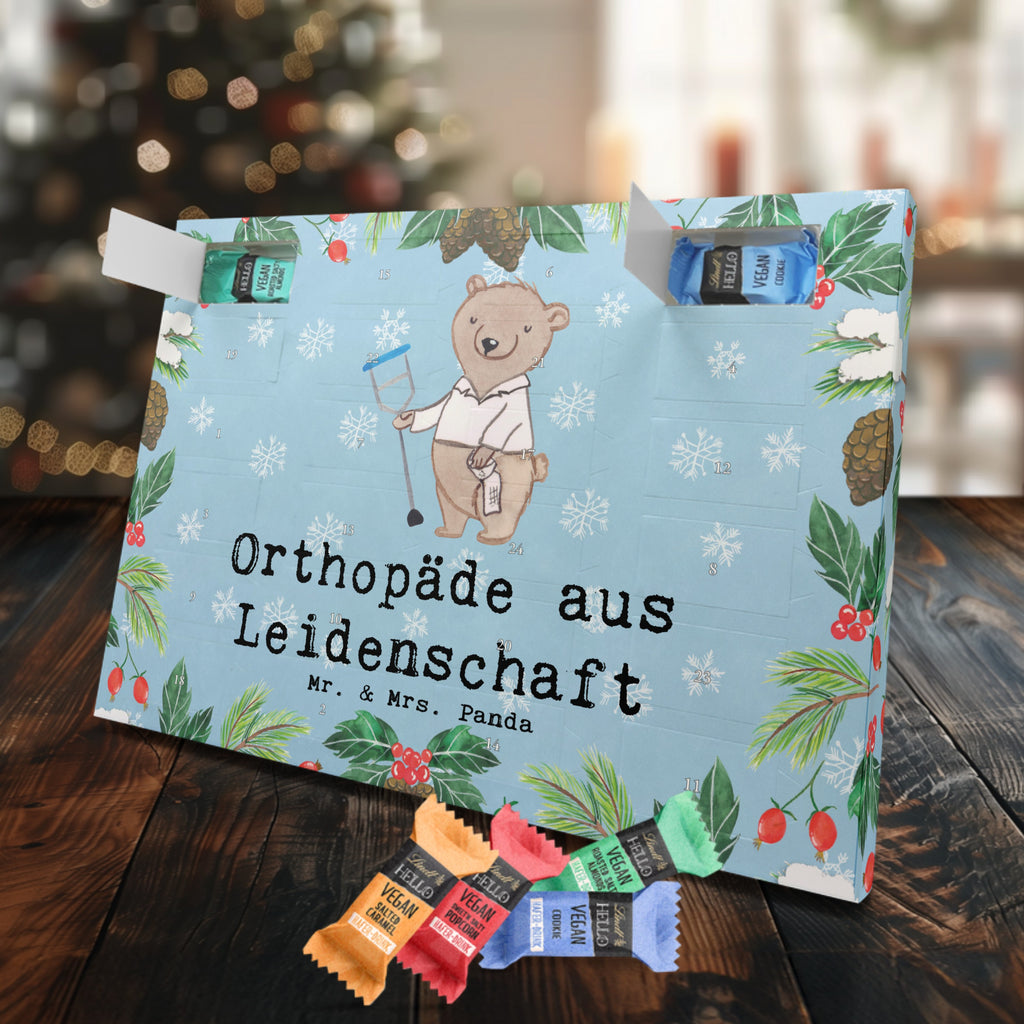 Veganer Adventskalender Orthopäde Leidenschaft Schokoladen Adventskalender, Beruf, Ausbildung, Jubiläum, Abschied, Rente, Kollege, Kollegin, Geschenk, Schenken, Arbeitskollege, Mitarbeiter, Firma, Danke, Dankeschön, Orthopäde, Facharzt, Orthopädie, Praxis, Eröffnung