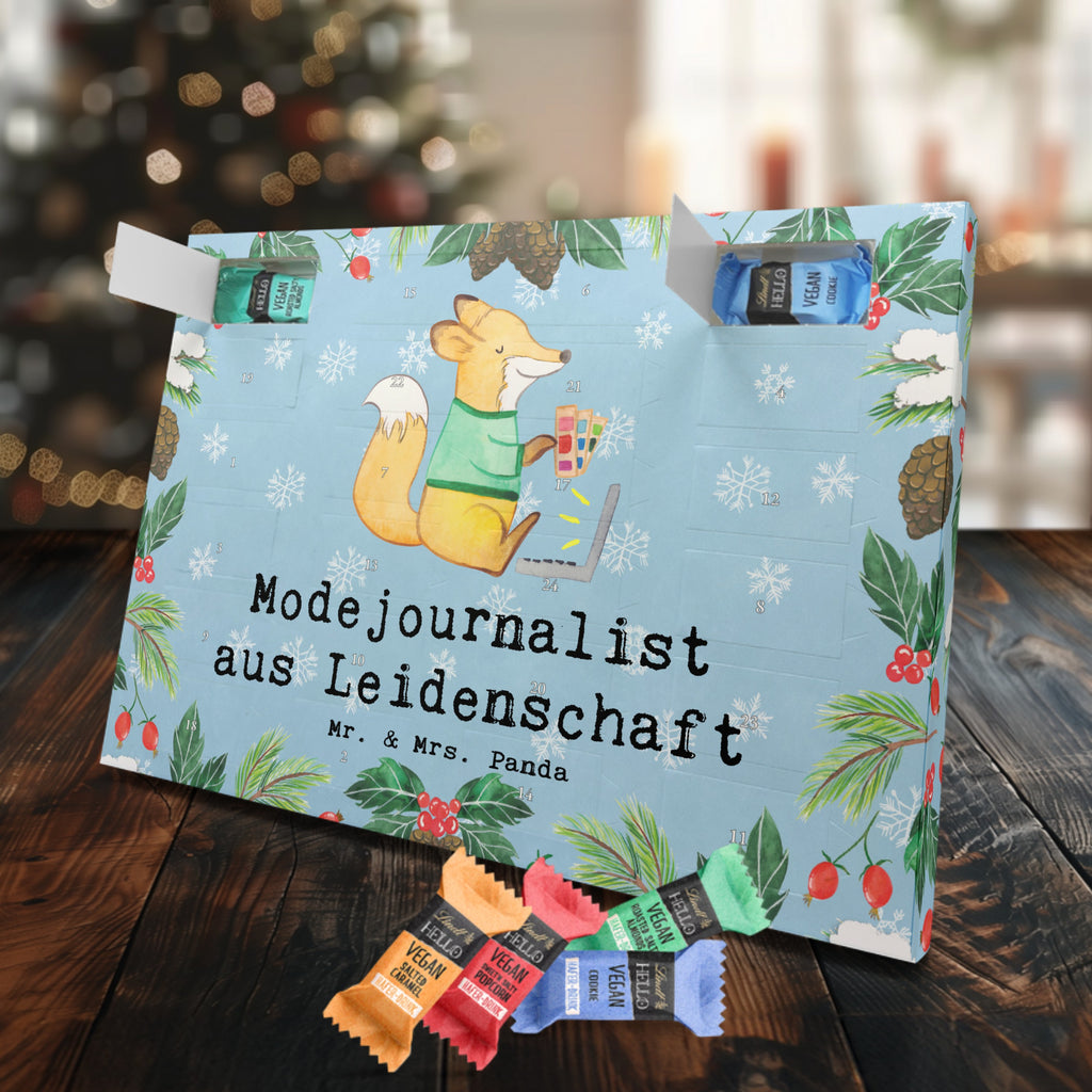 Veganer Adventskalender Modejournalist Leidenschaft Schokoladen Adventskalender, Beruf, Ausbildung, Jubiläum, Abschied, Rente, Kollege, Kollegin, Geschenk, Schenken, Arbeitskollege, Mitarbeiter, Firma, Danke, Dankeschön, Modejournalist, Journalist, Reporter, Redakteur, Pressebüro, Studium