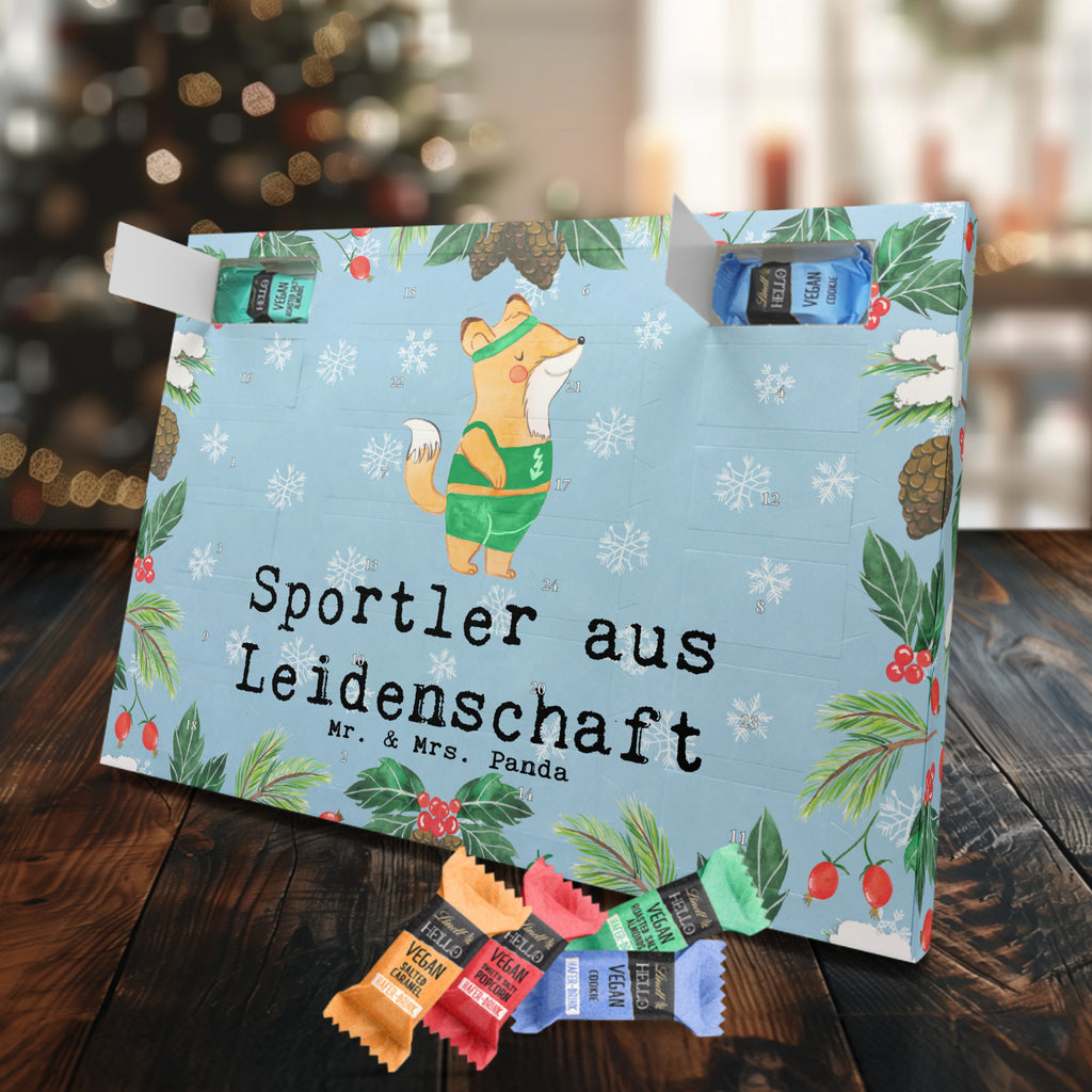 Veganer Adventskalender Sportler Leidenschaft Schokoladen Adventskalender, Beruf, Ausbildung, Jubiläum, Abschied, Rente, Kollege, Kollegin, Geschenk, Schenken, Arbeitskollege, Mitarbeiter, Firma, Danke, Dankeschön