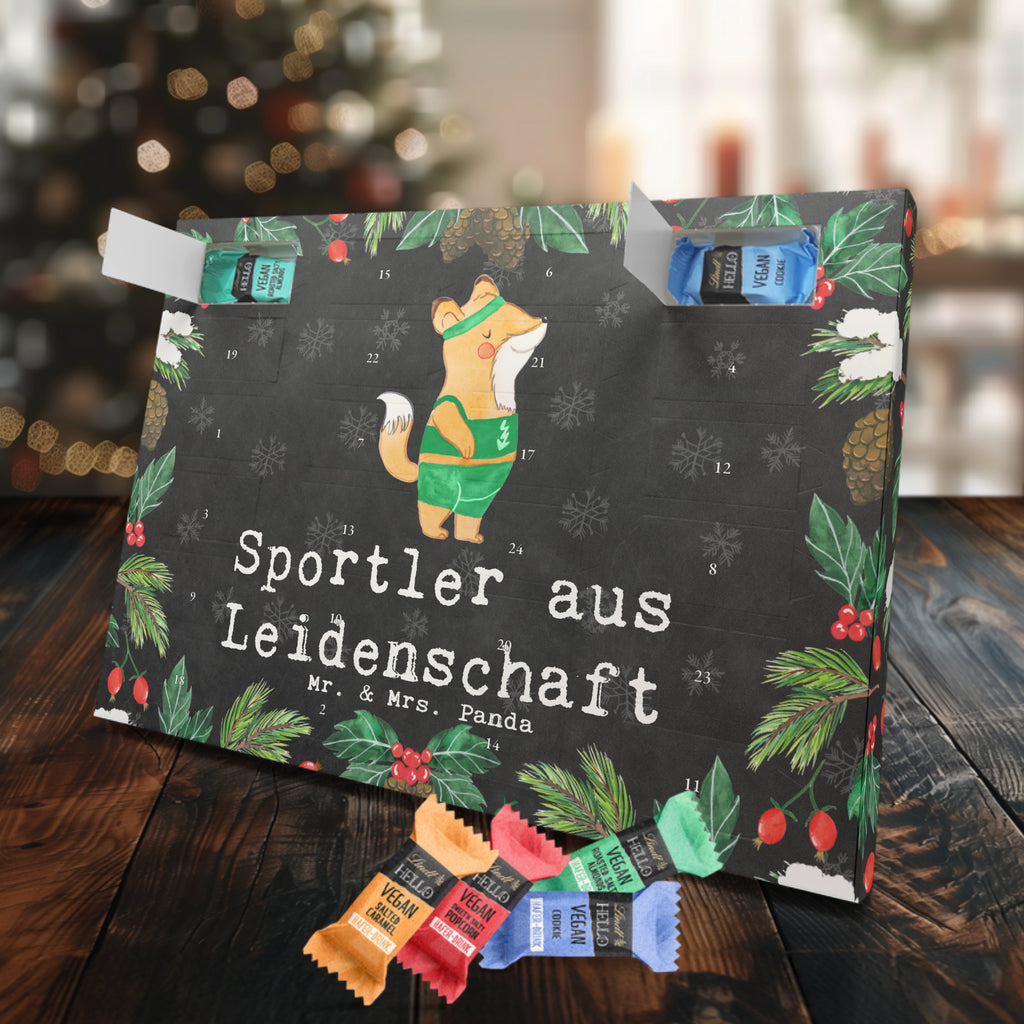 Veganer Adventskalender Sportler Leidenschaft Schokoladen Adventskalender, Beruf, Ausbildung, Jubiläum, Abschied, Rente, Kollege, Kollegin, Geschenk, Schenken, Arbeitskollege, Mitarbeiter, Firma, Danke, Dankeschön