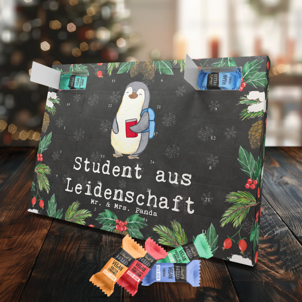 Veganer Adventskalender Student Leidenschaft Schokoladen Adventskalender, Beruf, Ausbildung, Jubiläum, Abschied, Rente, Kollege, Kollegin, Geschenk, Schenken, Arbeitskollege, Mitarbeiter, Firma, Danke, Dankeschön